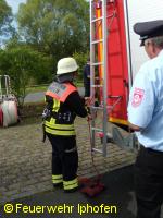 ... gestochener Mastwurf vom Melder,