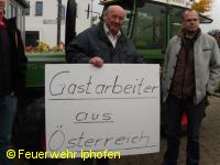 Samstag, Teilnahme an der "Letzten Fuhre"