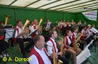 Der Musikzug am Winzerfest Iphofen