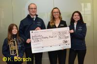 Von links: Hanna Scheiner, Dieter Lenzer, Julia Schermer und Andrea Neubert