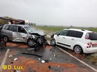 VU auf der B8 - Abzweigung Willanzheim