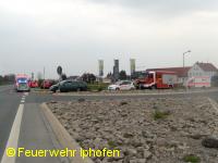 Verkehrsunfall Kreuzung B8