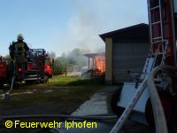 Brand Reiterhof Mainbernheim