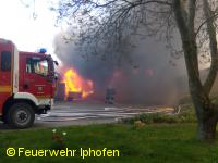 Brand Reiterhof Mainbernheim