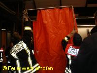 Aufbau der Ein-Mann-Dusche