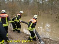 ... Saugleitung zu Wasser!