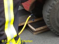 Hebekissen. Dauert etwas länger, führt aber auch zum Ziel.