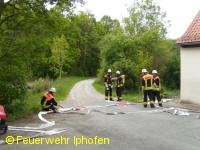 Der Aufbau ist fertig, ...